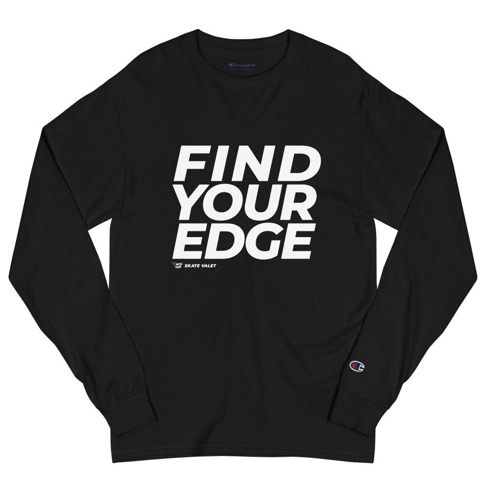 Find Your Edge Men's Champion Long Sleeve Shirt