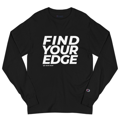 Find Your Edge Men's Champion Long Sleeve Shirt