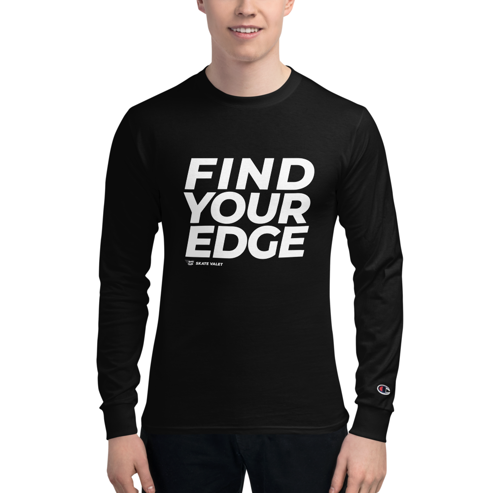 Find Your Edge Men's Champion Long Sleeve Shirt