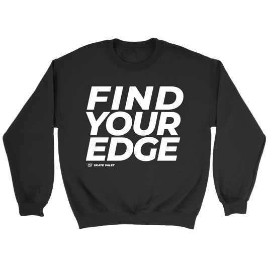 Find Your Edge Crewneck Sweater by Skate Valet